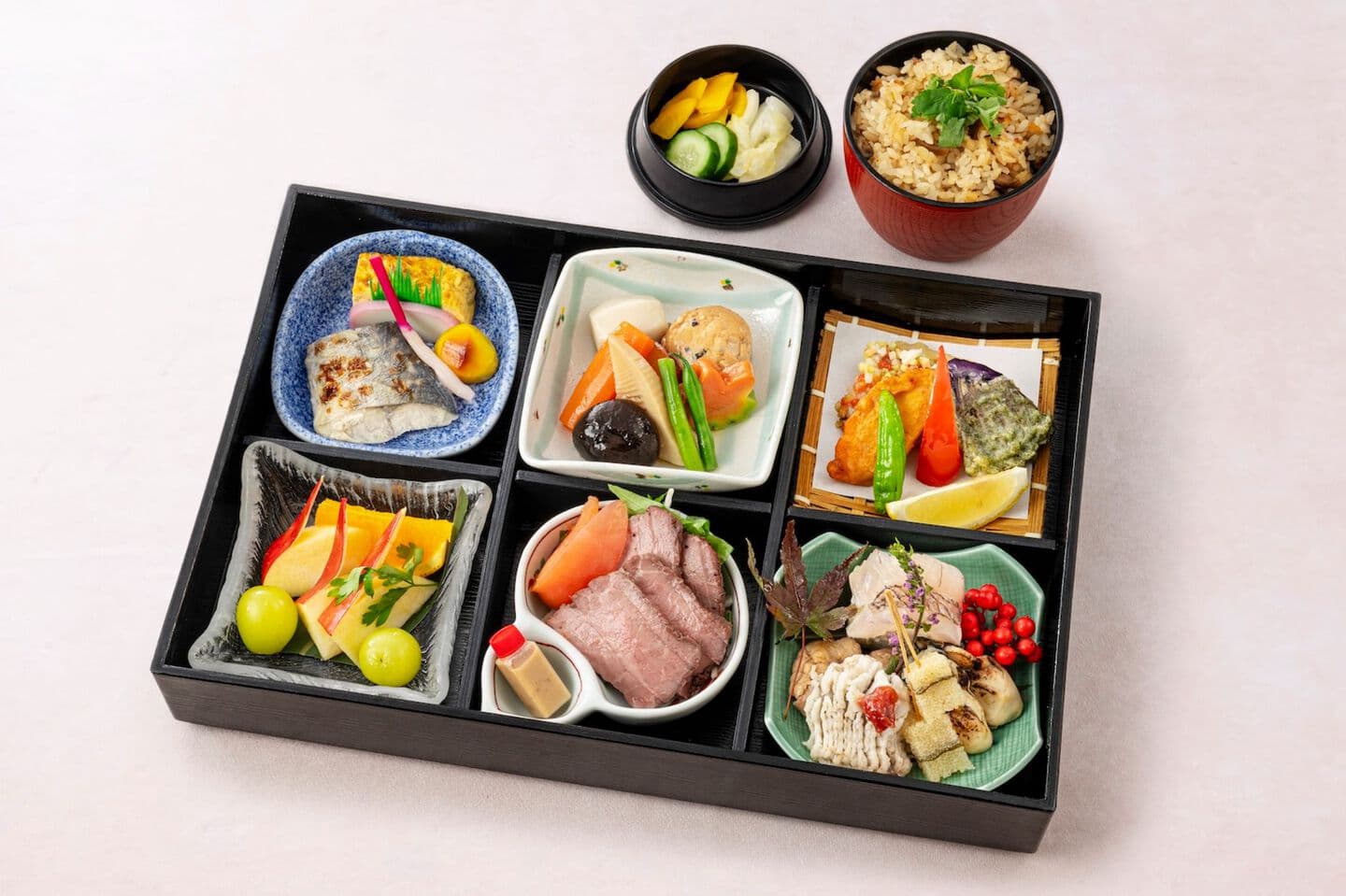 恵比寿亭 仕出し弁当 山河 3,800円 上尾市配達